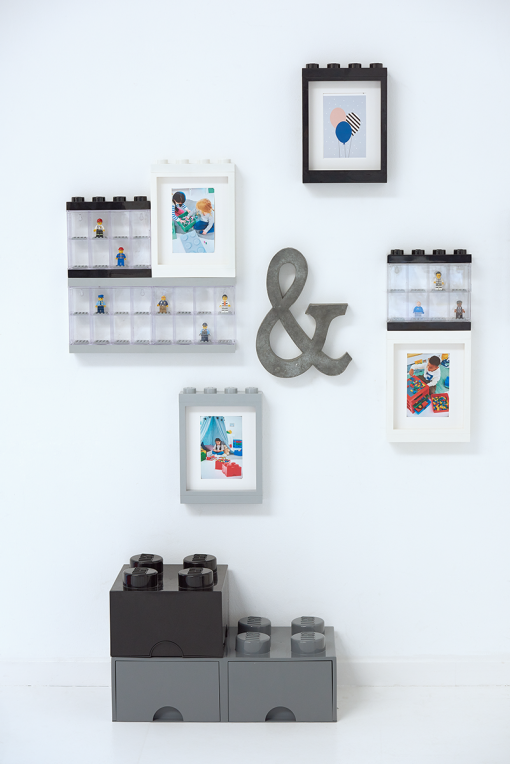 丹麥 Room Copenhagen - 樂高造型相框-純潔白 (26.8 x 19.1 x 4.7 cm)