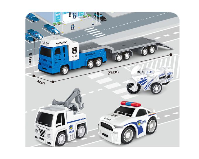 樂彩森林 - 迴力警察拖車大隊