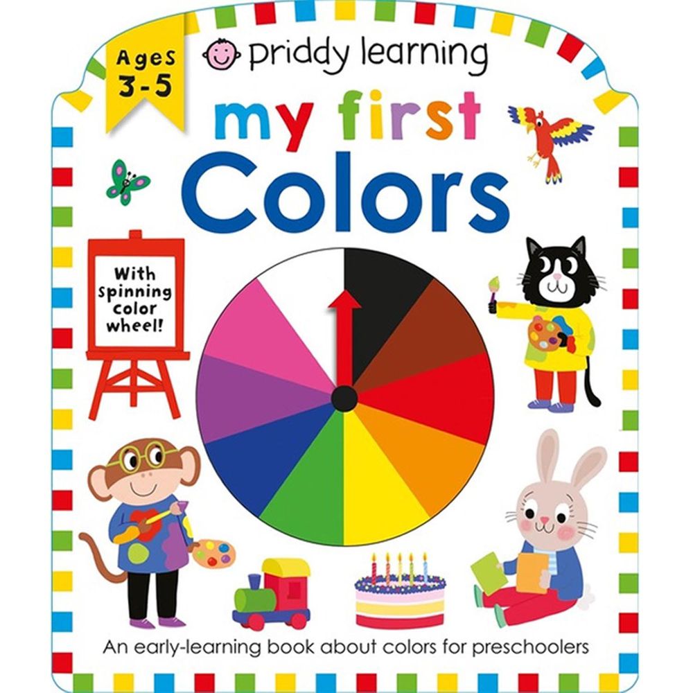 Priddy Learning: My First Colors 我的第一本顏色遊戲書