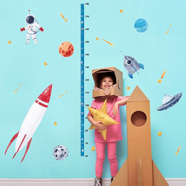 JB Design - 時尚壁貼-太空火前身高貼 (50cm*70cm)