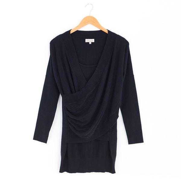 Marguerite - 西岸編織風柔感長上衣