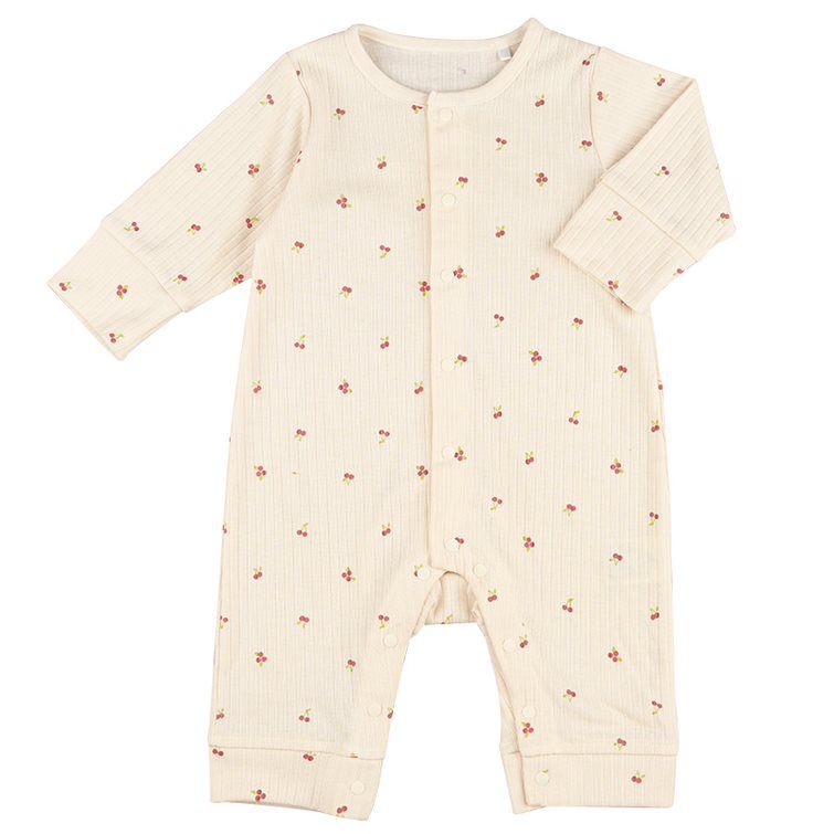 akachan honpo - 長袖兔裝-櫻桃-粉紅色