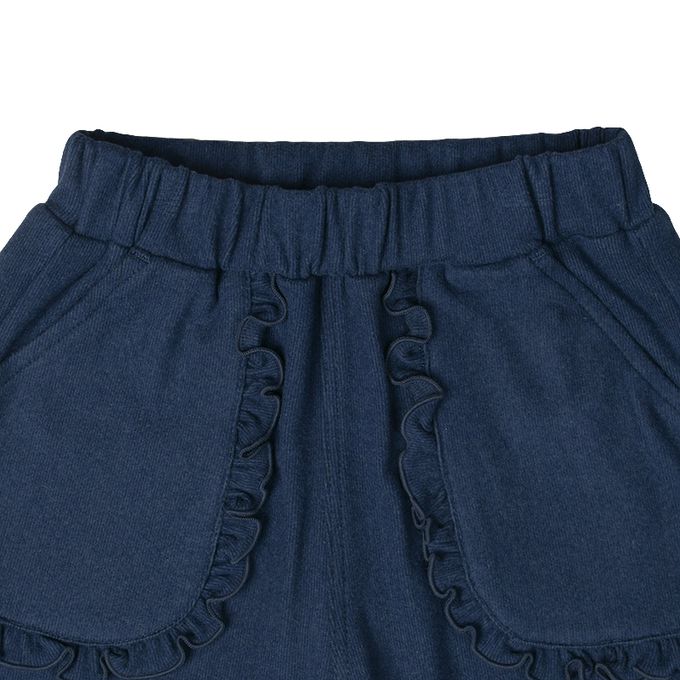 akachan honpo - 10分蓬蓬褲-深藍色