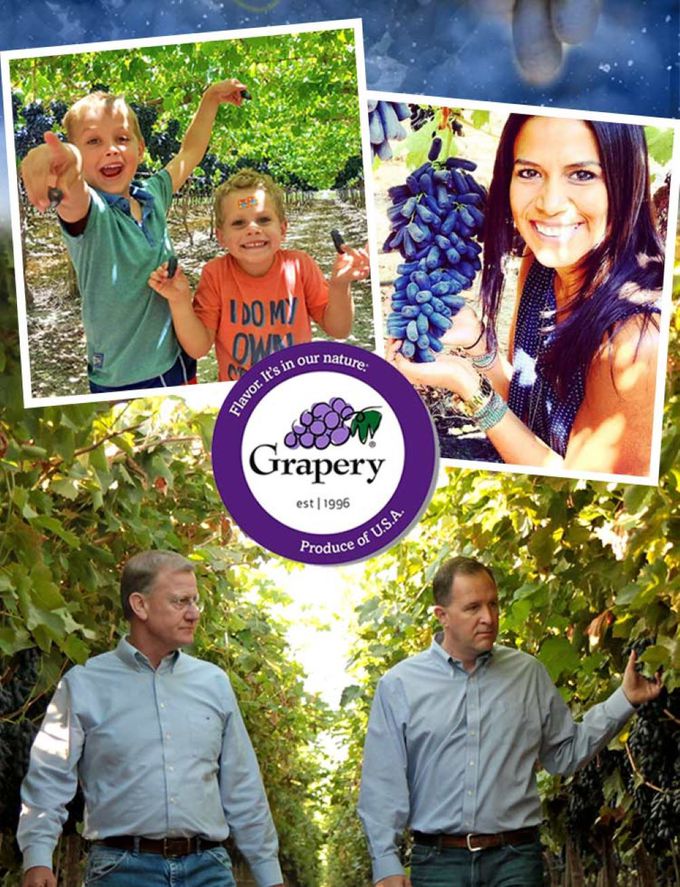 愛品鮮 - 美國空運 Grapery無籽月亮葡萄1袋-1kg/袋X1