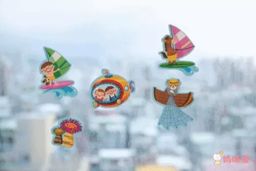 西班牙 JoanMiro - 兒童靜電貼紙-城市公園