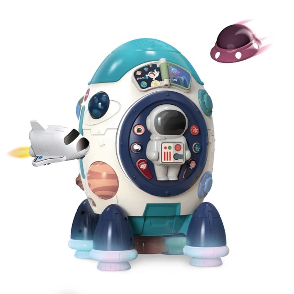 CuteStone - 兒童感統聲光玩具-火箭造型