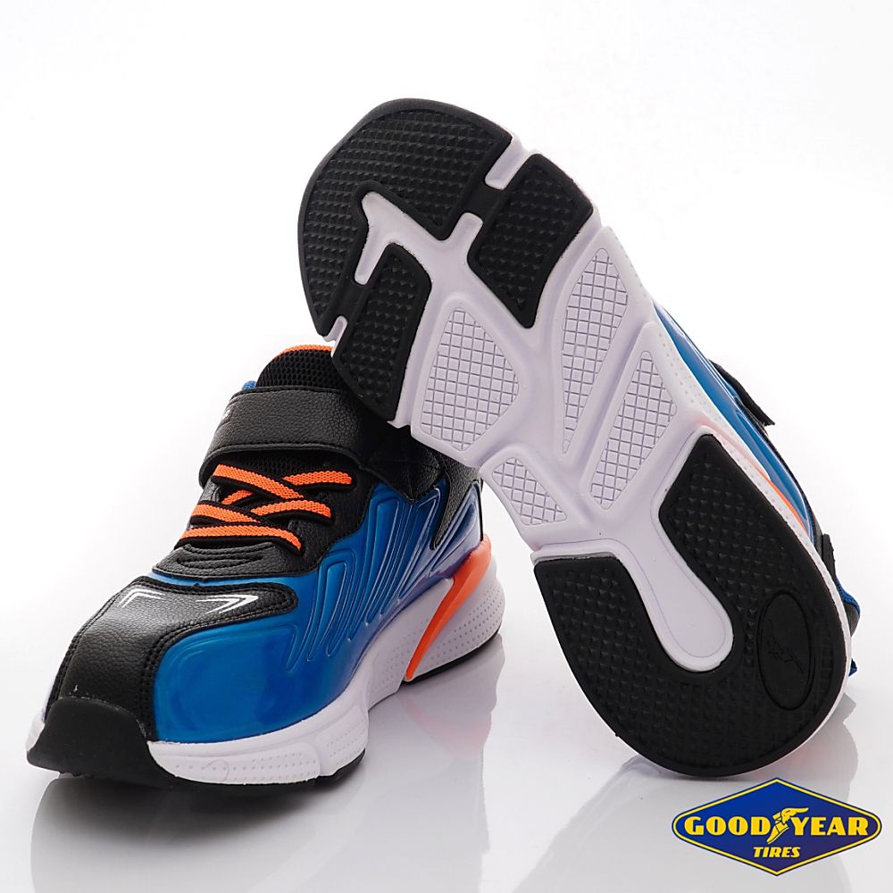 GOODYEAR - 固特異緩震慢跑童鞋(中大童段)-運動鞋-藍