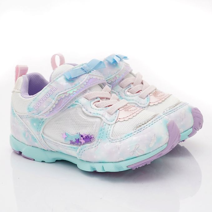 Moonstar日本月星 - 月星LV輕量運動鞋2E-LV11218白湖綠-運動鞋-白湖綠