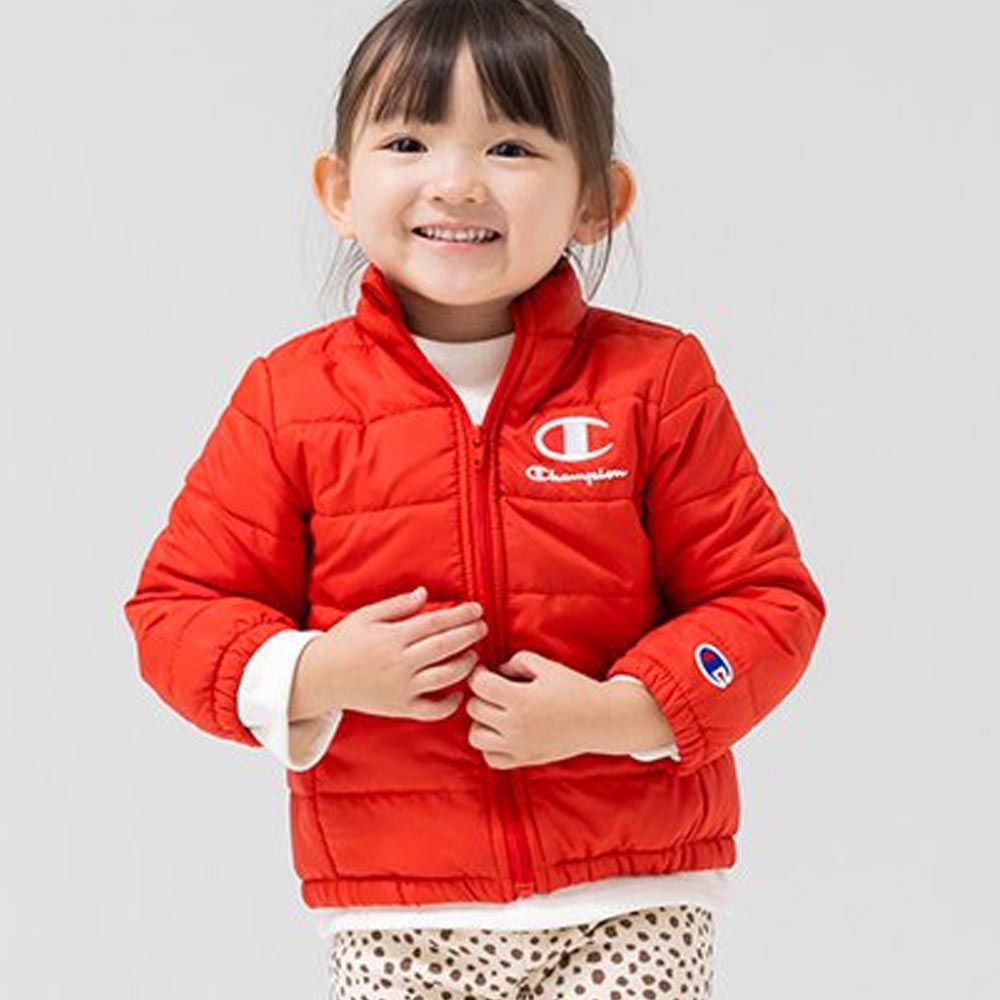 日本 Chil2 - Champion 定番色保暖鋪棉外套-紅