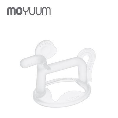 韓國 MOYUUM - 白金矽膠手環固齒器-飛飛馬-透明原色