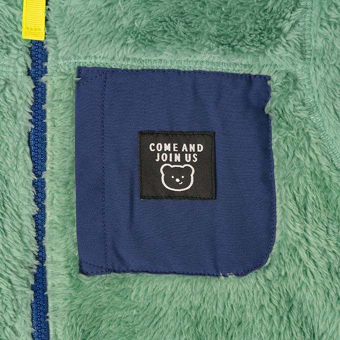 akachan honpo - 刷毛夾克-灰色