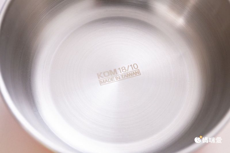 KOM - 台灣製316不鏽鋼兒童隔熱碗(附匙)-恐龍-黃-矽膠上蓋