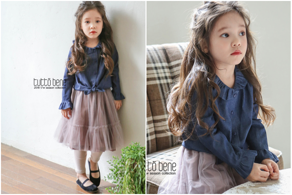 韓劇女主角好感穿搭✿正韓 Tutto Bene 女寶童裝✿