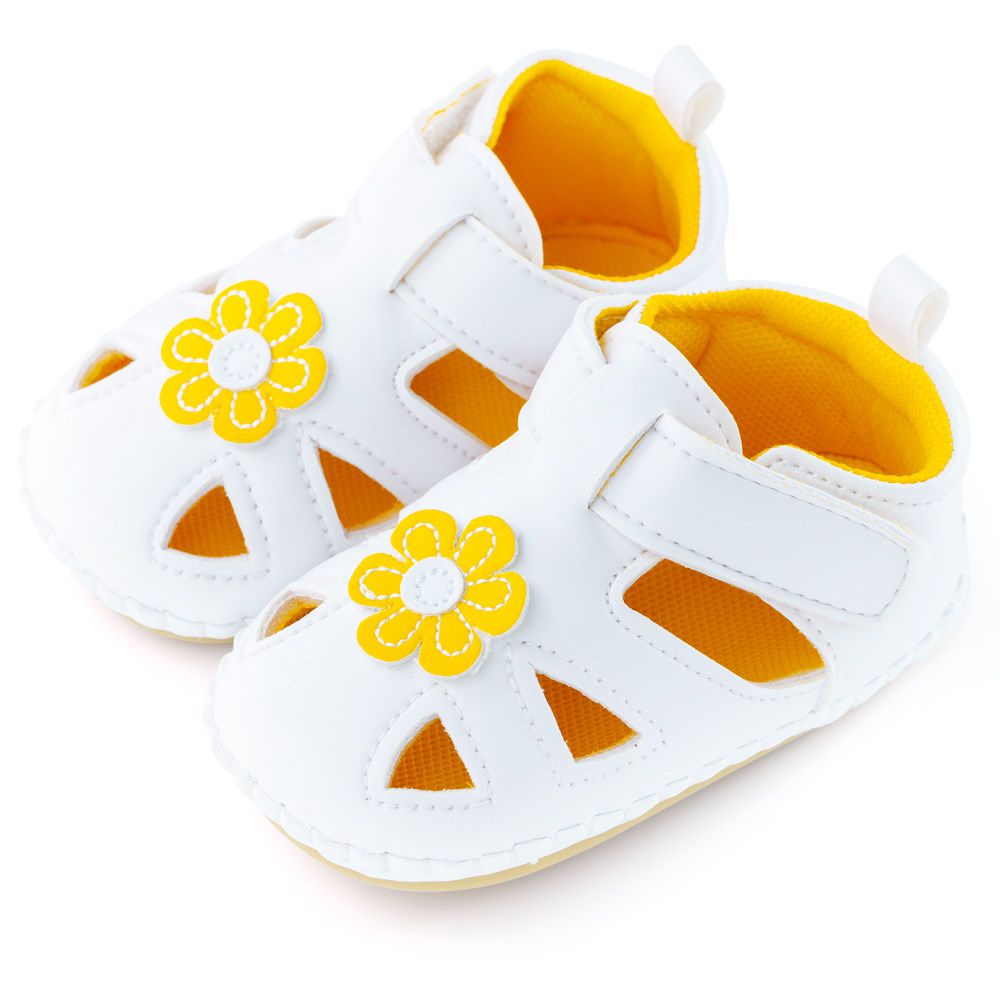 nikokids - 軟Q底學步鞋-白色(SG580)