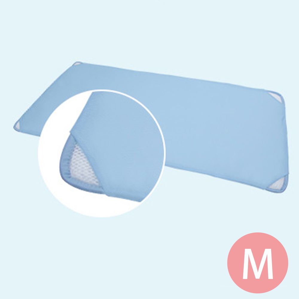 韓國 GIO Pillow - 智慧二合一床套-藍色 (M號)