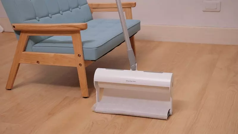 韓國 Rolling Mop Dawn - 自動吸塵拖把(附吸塵布)