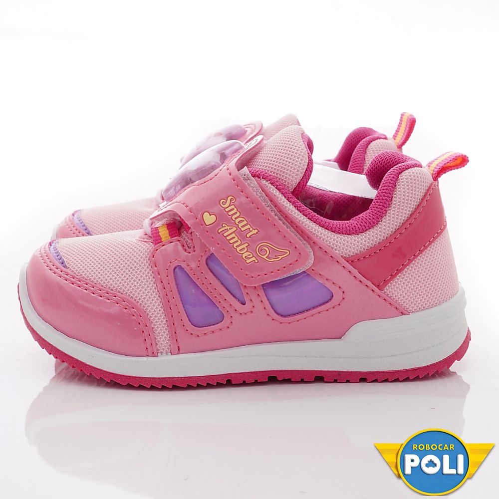 POLI 波力救援小英雄 - 台灣製POLI電燈運動鞋(中小童段)-運動鞋-粉