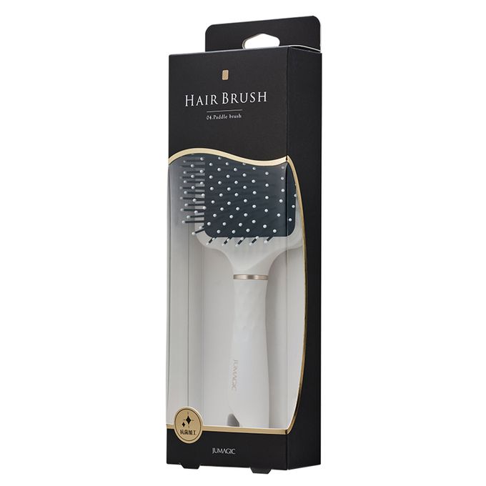 日本JUMAGIC - 氣墊按摩板梳(白)