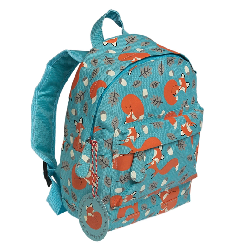 英國 Rex London - 幼兒/兒童後背包-溫柔狐狸