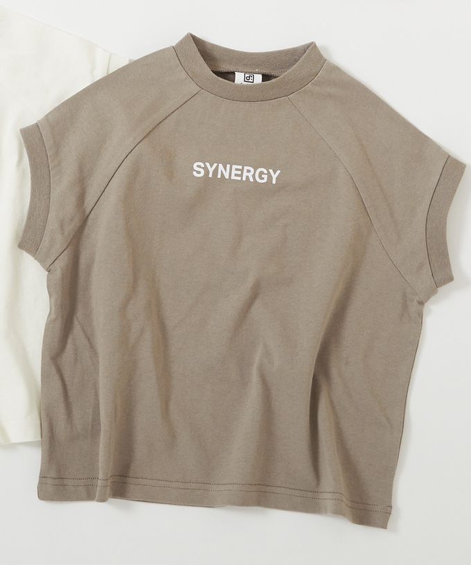 日本 devirock - 女孩印花法式寬袖上衣-甜蜜水果-白