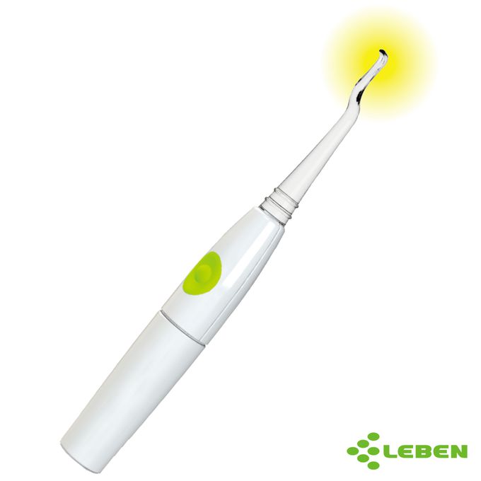 日本 LEBEN - LED掏耳棒+日製掏耳棒NEO(黑)