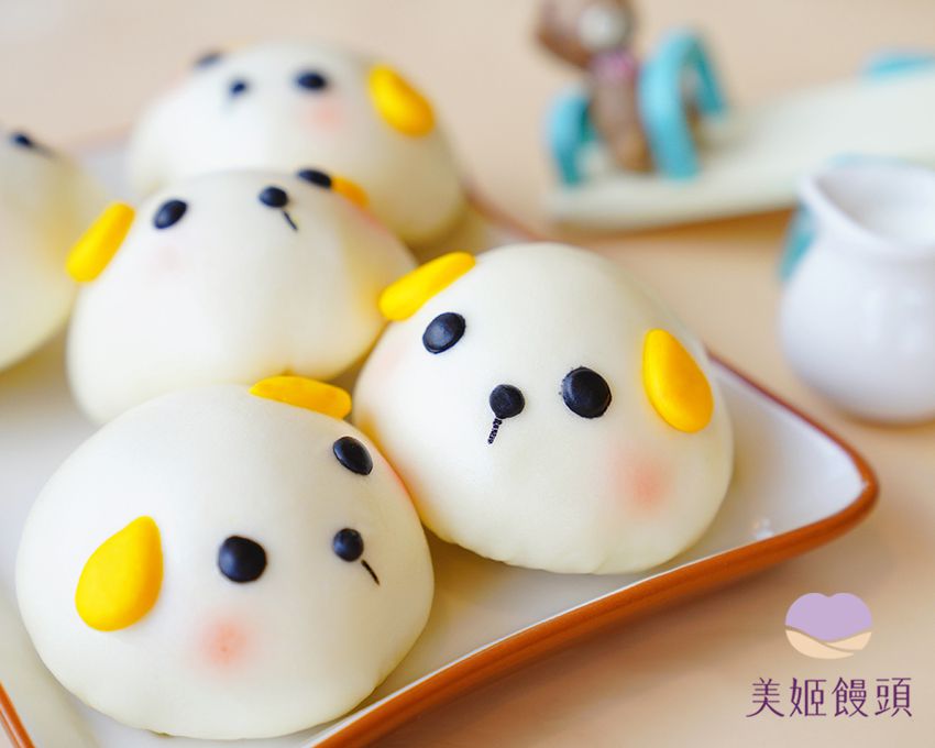 美姬饅頭 - 天竺鼠高麗菜造型包子-50g