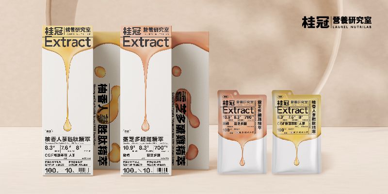 桂冠 - 營養研究室-靈芝多醣雞精萃10入禮盒-禮盒共10包，100ml/包