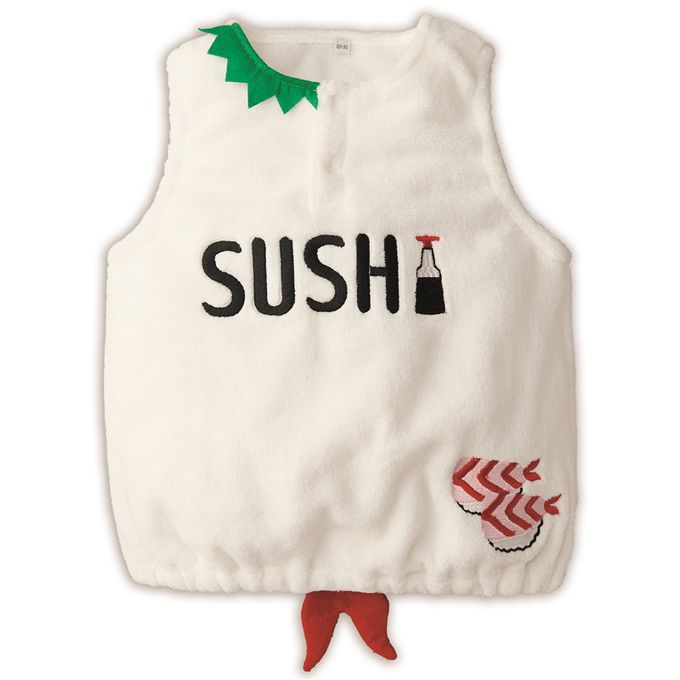 akachan honpo - 壽司背心-紅色