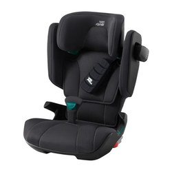britax römer - 德國原裝3-12歲KIDFIX i-SIZE成長型汽座-銀河黑(透氣網布)