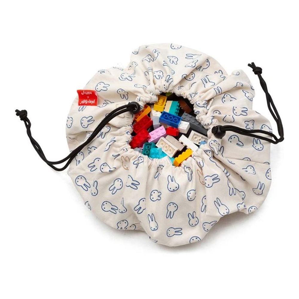 比利時 Play & Go - 玩具整理袋-聯名款- 迷你米菲兔-展開直徑40cm/重量220g