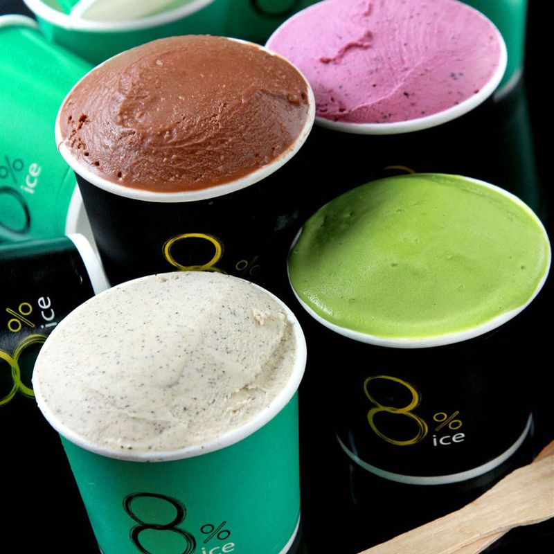 永康街排隊名店！【8%ice】Gelato 義式冰淇淋＆頂級法式生乳捲