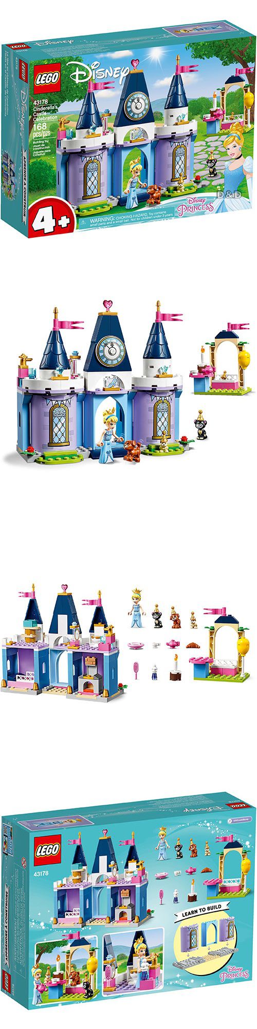 樂高 LEGO - 樂高 Disney 迪士尼公主系列 -  仙杜瑞拉的城堡慶典 43178-168pcs