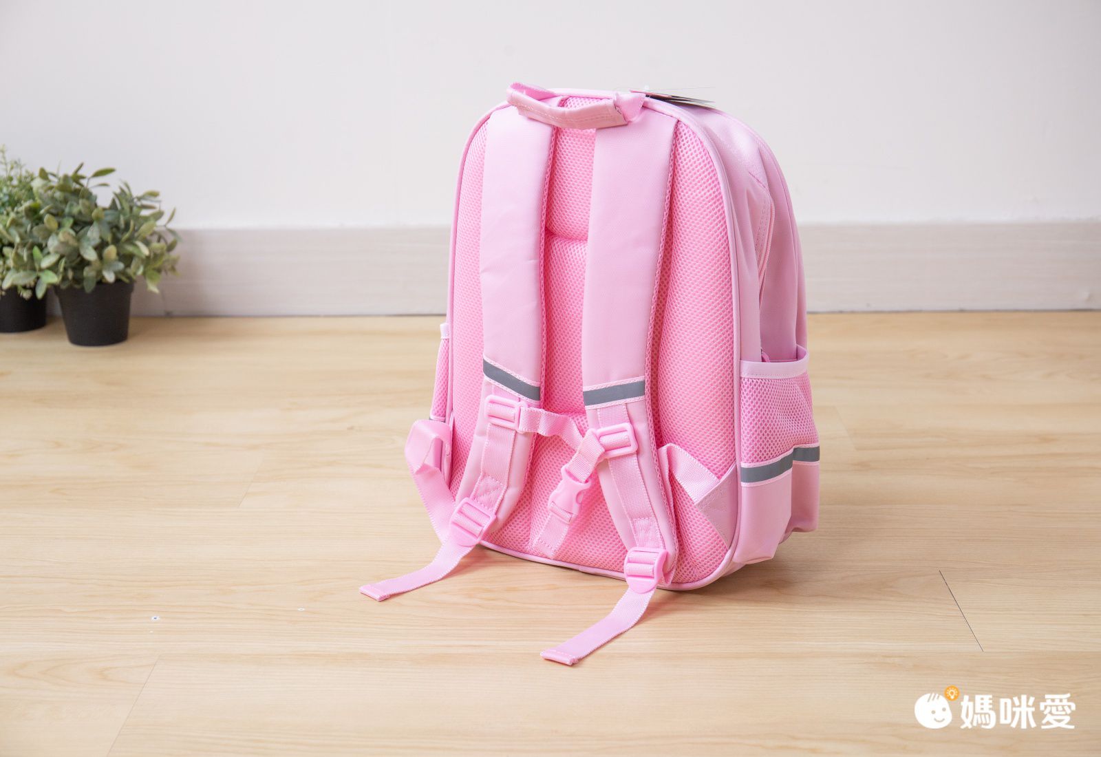 超輕量減壓書包-童話公主-玫紅 (適合110-140cm)