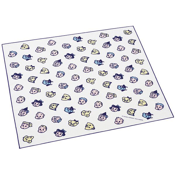 日本 SKATER 代購 - 日本製純棉餐盒包巾/風呂敷-黑貓吉吉與麵包 (52x52cm)