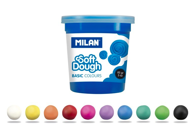 MILAN - 捏捏麵團好好玩黏土-彩虹糰子(10色入)