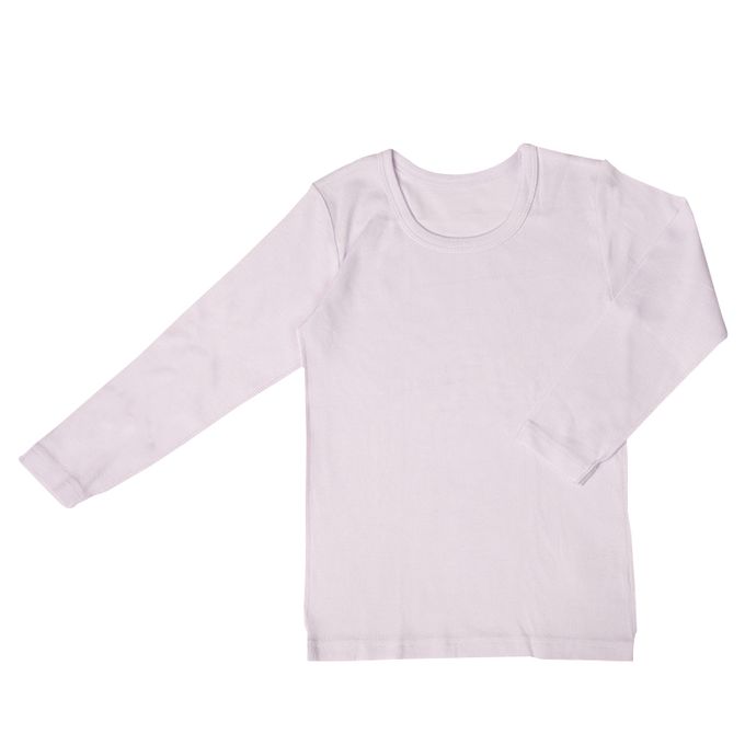 akachan honpo - 長袖圓領速乾上衣-2件組 公主-紫色