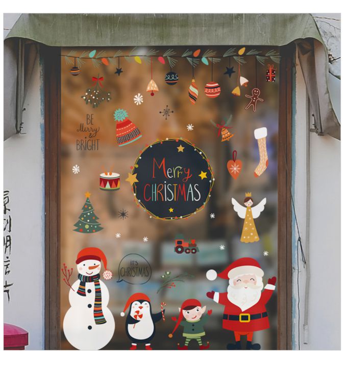 JB Design - 時尚壁貼-SD-10北歐鈴鐺聖誕 (30cm*90cm)