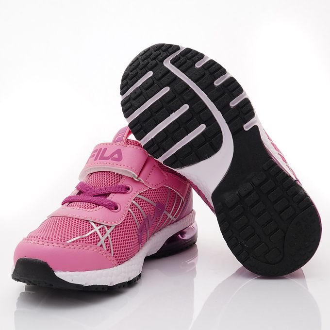 FILA - FILA氣墊慢跑運動鞋-2-J435X-559粉(中大童段)-運動鞋-粉