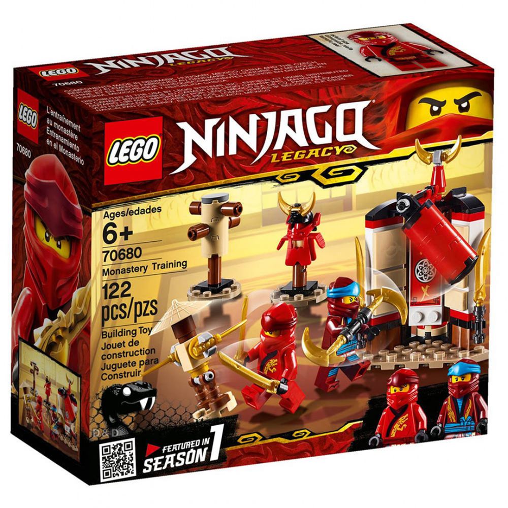 樂高 NINJAGO 旋風忍者系列 - 寺廟修行 70680-122pcs