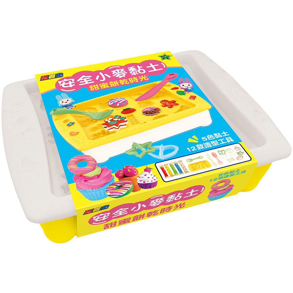 忍者兔安全小麥黏土:甜蜜餅乾時光