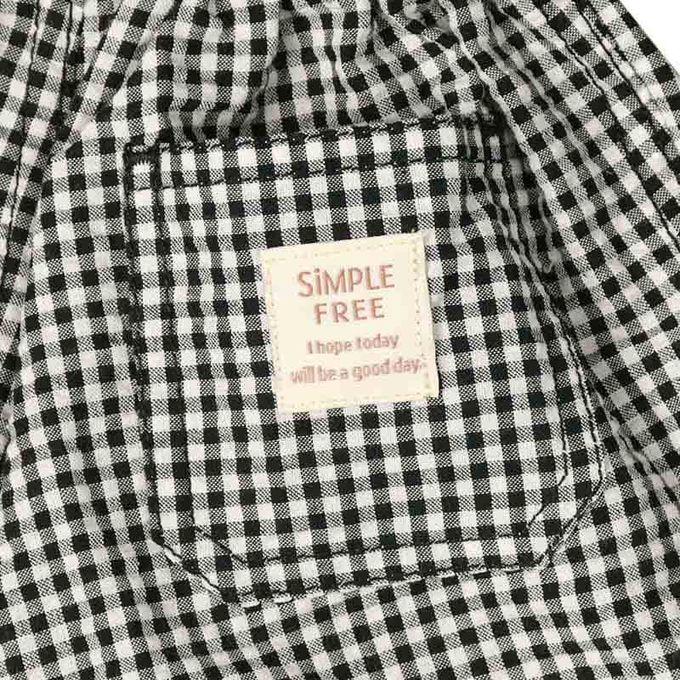 akachan honpo - 短褲-泡泡紗-黑色