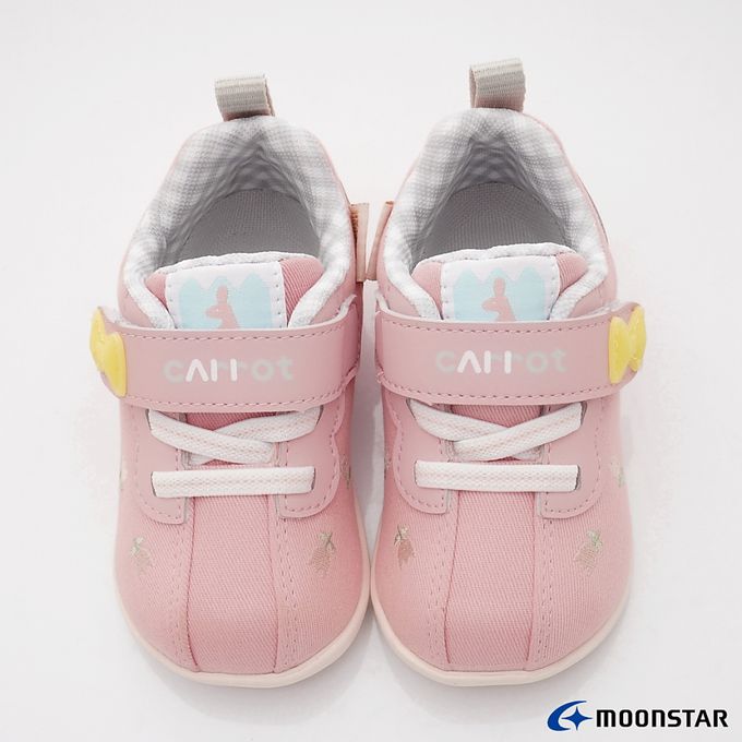 Moonstar日本月星 - 赤子心系列寶寶學步機能鞋-CRB1414粉(寶寶段)-學步鞋-粉