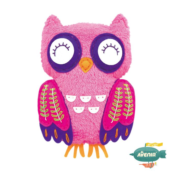 德國 Avenir Kids 艾維尼 - AK-S 縫工-我的幸福小夥伴,貓頭鷹娃娃