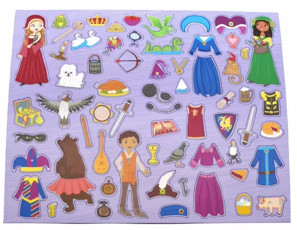 美國 Build & Imagine - 百變娃娃屋-童話城堡-79pcs