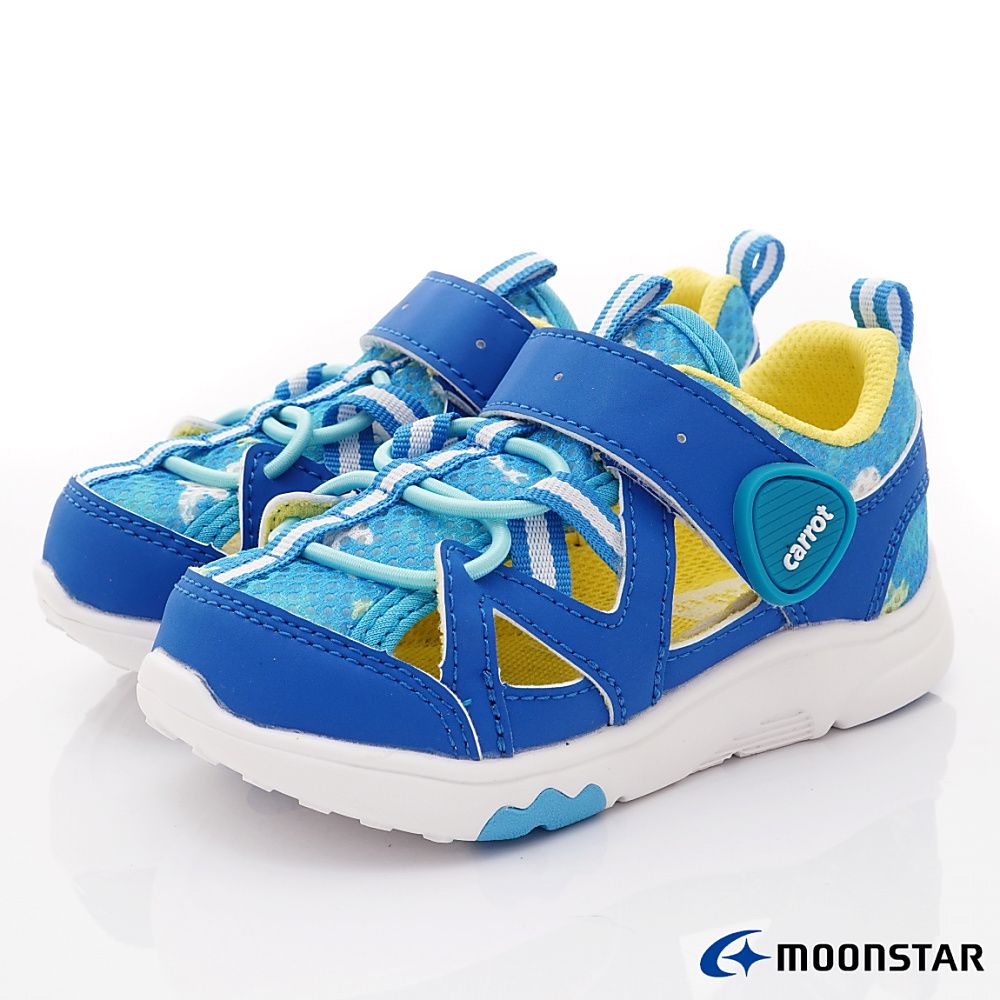 Moonstar日本月星 - 休閒機能童鞋-CRC23405藍(中小童)-機能運動鞋-藍