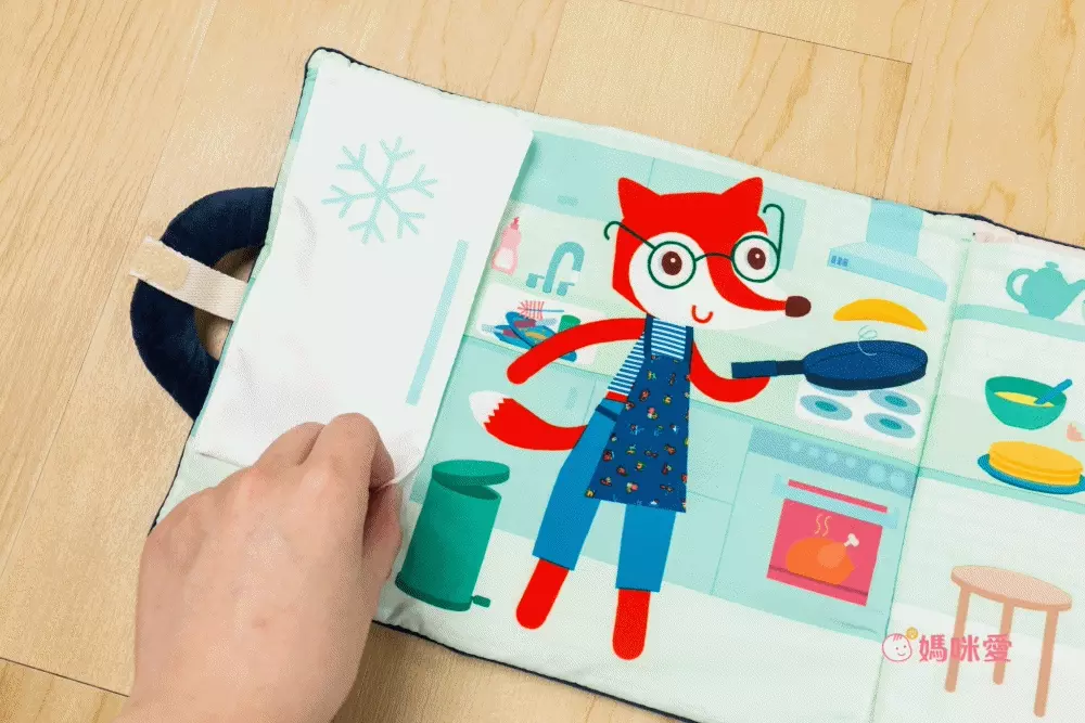 刺激五感【 比利時 Lilliputiens 】新生兒玩具｜寶寶布書