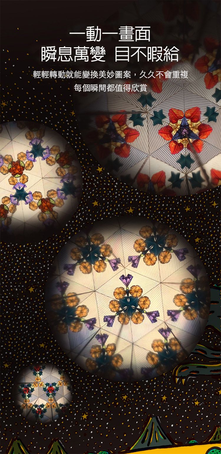 MiDeer - 紙質萬花筒-你看起來好好吃