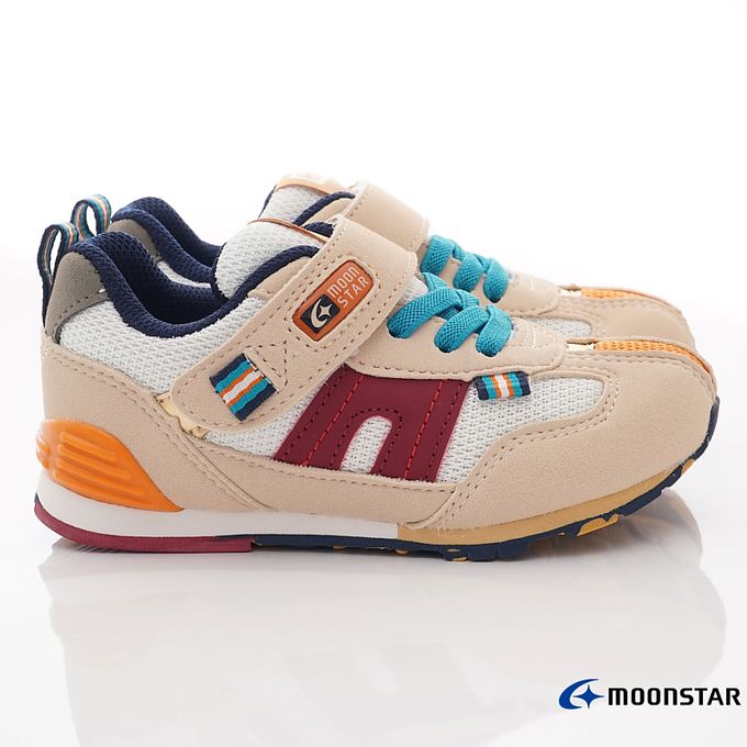 Moonstar日本月星 - HI系列十大機能運動款(中小童段)-運動鞋-卡其