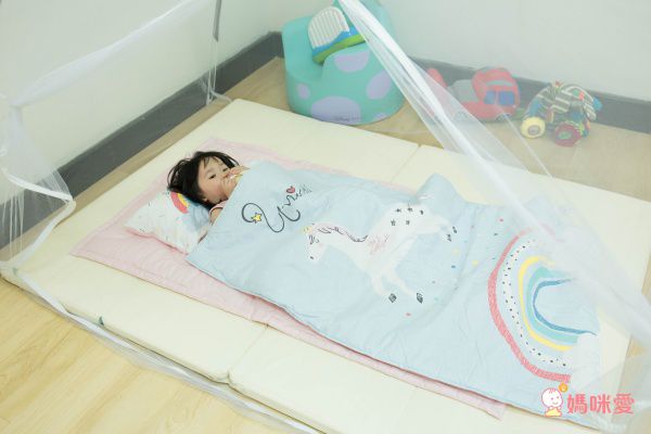 韓國 Prielle - 純棉分離式睡袋(無拉鍊)-萌萌動物-附防水睡袋收納袋