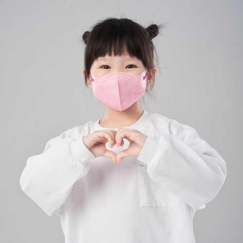 TN95醫用3D口罩-胭脂四色 (兒童M)-20入